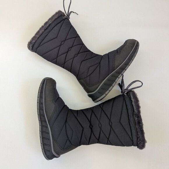 L.L.Bean Snowfield Women's Tall Quilted Boots Size 6 - Picture 1 of 8